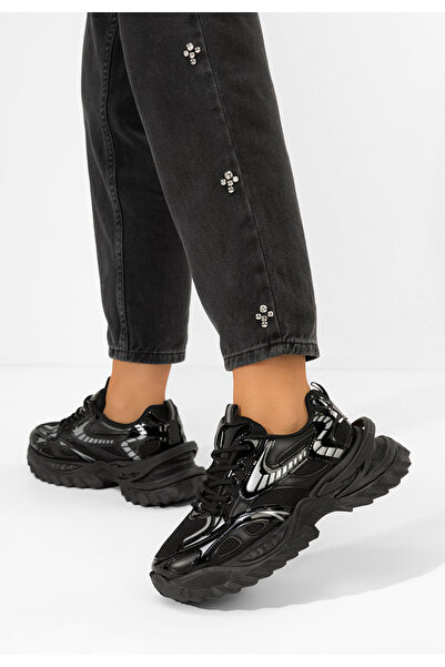 B T Shoes Sneakers cu platformă Jacalyn negri