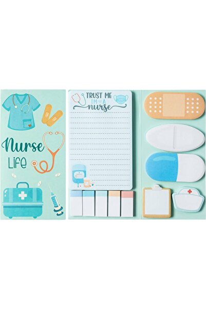OEM Set notițe adezive Albastru Nurse Life