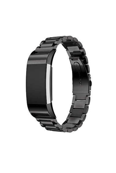 Edman Curea metalică 3Z pentru Fitbit Charge 2, neagră