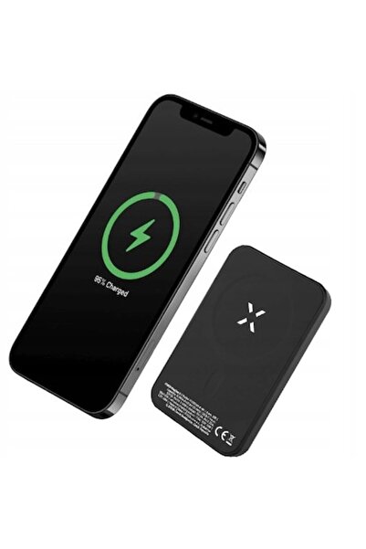 FIXED Baterie externă pentru iPhone, MagSafe USB-C, Negru