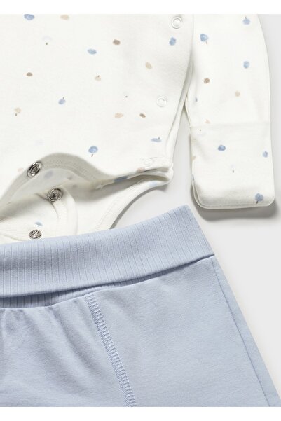 MAYORAL Baby Boy Tracksuit Set Sky Blue 4 Pieces