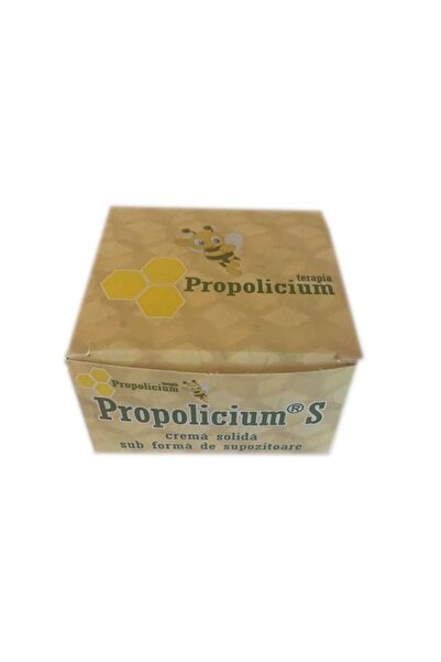 Propack Supozitoare Propolicium S, supliment nutritiv, 21 bucăți