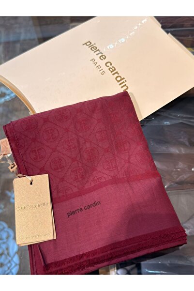 Pierre Cardin Monogram Pamuk Şal