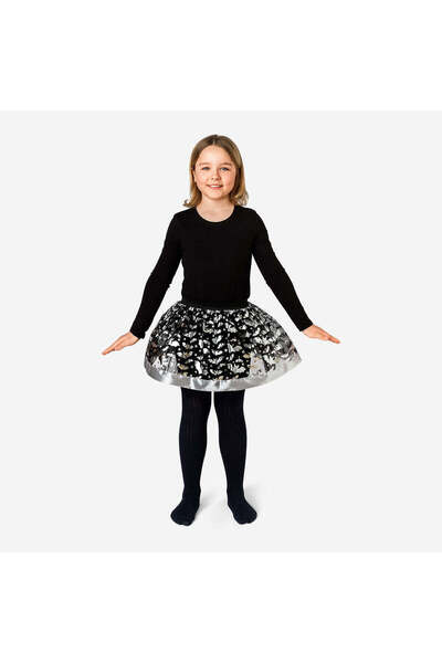 Flying Tiger Copenhagen Gümüş Yarasa Desenli Çocuk Eteği