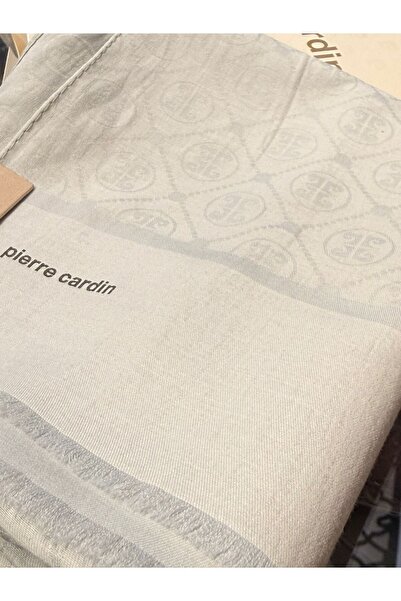 Pierre Cardin Monogram Pamuk Şal