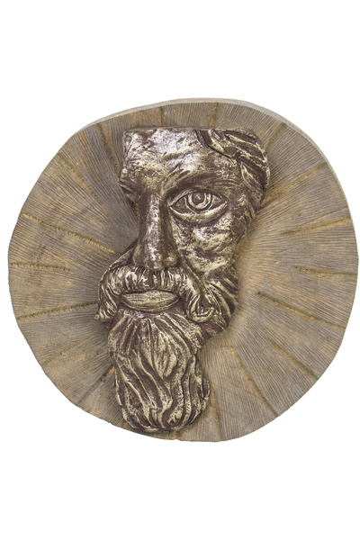 Herdekora Dekoratif Mask Duvar Dekoru, Sağ Surat - 24x10 cm
