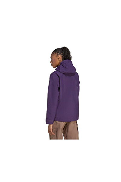 adidas W Terrex Xpr 2L J Women's Outdoor Raincoat Jl9804 Purple