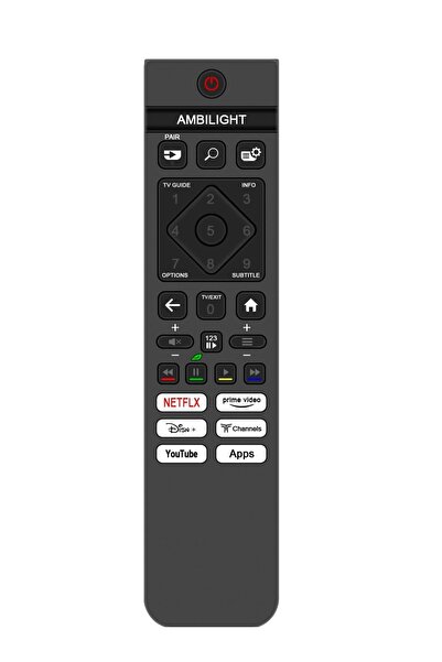Digielektro Philps Ambilight Tv Kumanda Yeni Model Mikrofonlu SES KOMUTLU MODEL