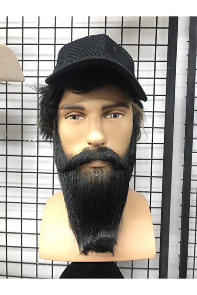 shop Gerçek Görünümlü El Yapımı Takma Sakal & Bıyık Seti – HD Tül Üzerine İşl...
