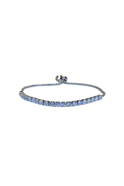 Dr.Ice 4mm gold-plated adjustable tennis bracelet