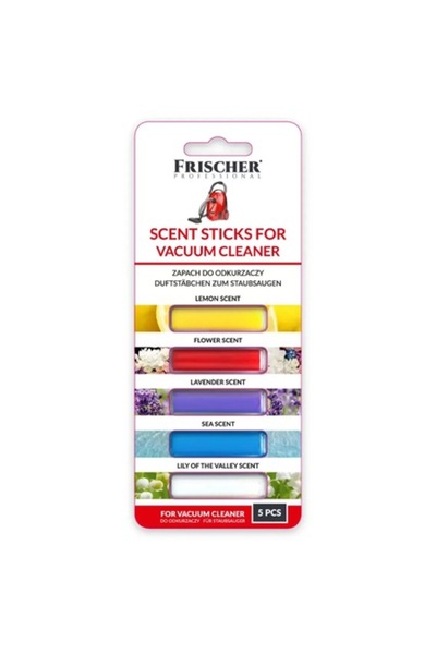 Frischer Set bețișoare parfumate FR00068 pentru aspiratoare, 5 bucăți, multic...