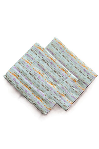 Kotonia Home Pack of 4 pillowcases, 100% cotton, fine color, multicolor, 50x80 cm, S25