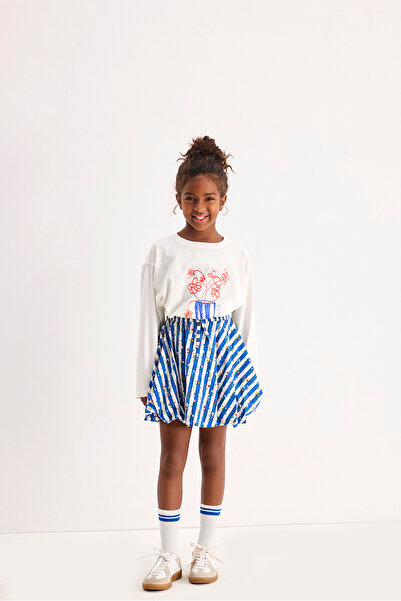 Marvy Фінська спідниця з балонним кроєм з квітковим принтом