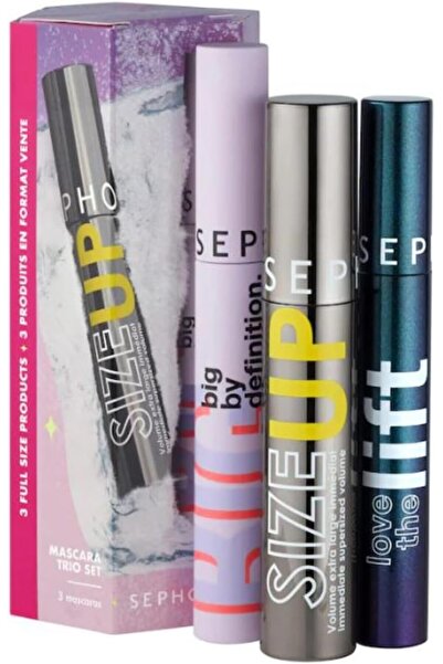 Sephora Beauty Sephora Limited Edition Triple Mascara Set - Bigger, Big by Definition, Love Lift