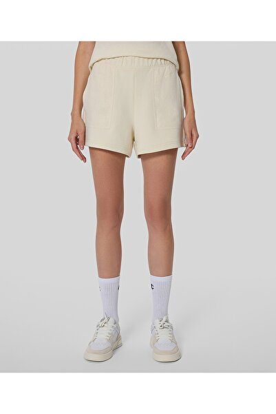 Champion Eco Future Shorts Beige Women's Shorts -117825-Ys141