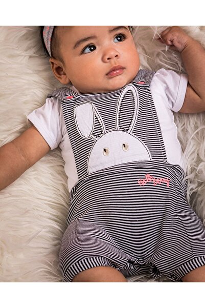 Dirkje Baby bunny jumpsuit & t-shirt set