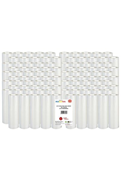 Urgent Horeca Set 100 role pungi vidat gofrate, dimensiuni 280x5000 mm, grosime 85 microni, preparare Sous Vide