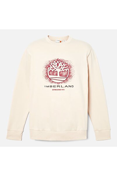 Timberland Ανδρικό φούτερ με λογότυπο Front Seasonal Tree Graphic Crewnec Tb0a5mc7efl1