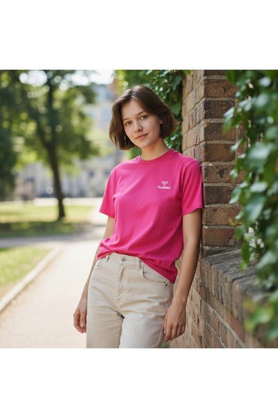 hummel Jullianna Women's Pink T-Shirt