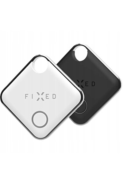 FIXED Localizator chei Bluetooth, alb/negru, 2 buc.
