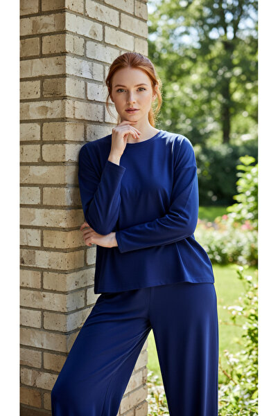 ENZİM JEANS Set dublu cu textura moale pentru femei