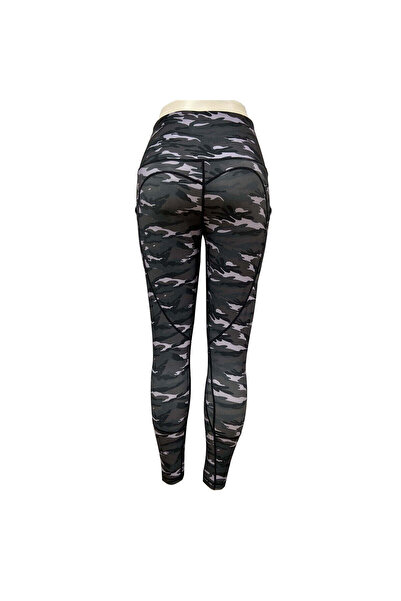 WildFashion High-waisted leggings with camouflage print D798-181