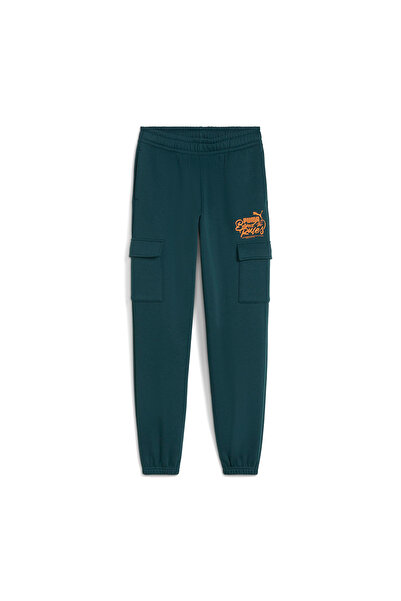 Puma Mid90S Cargo Children's Green Sweatpants
