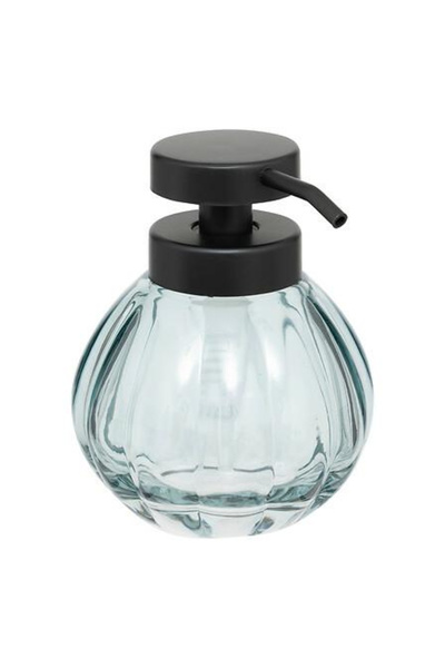 Other DOZATOR DE SĂPUN 200 ml STICLĂ EMBOSATĂ albastră