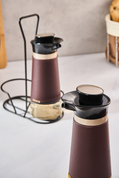 Karaca New Latin Glass Oil and Vinegar Bottle 1 L