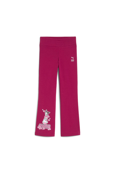 Puma Hello Kitty&Friends Flared Çocuk Mor Tayt