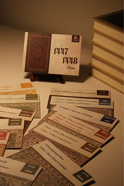 Bi Dünya Haber 2026 Kolaj- Etnik Desen Takvimi (Hicri-Miladi)