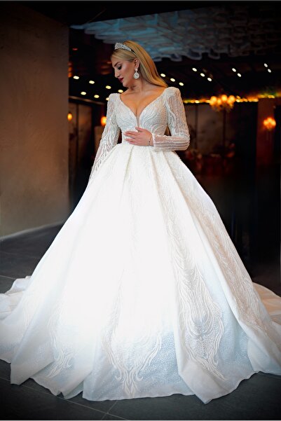 LUCSTYLE The Royal Veil (Haute Couture – Özel Tasarım Kabarık Gelinlik)