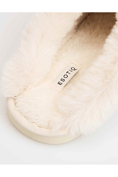 ESOTIQ Women's Home Slippers Super Warm with Faux Fur Fluffy Closed Toe for Winter | Zuri