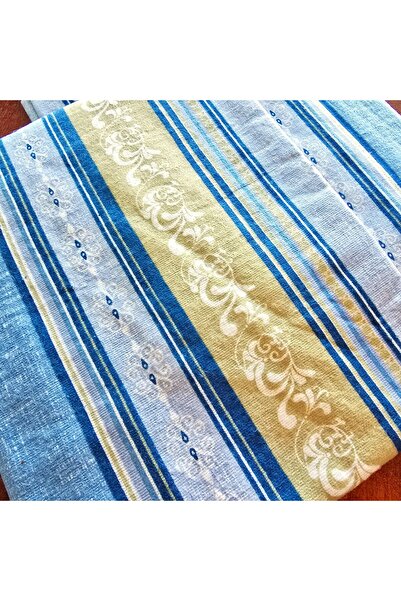 Kotonia Home Σετ 4 μαξιλαροθήκες, 100% βαμβάκι, εκλεκτό χρώμα, μπλε 50x80 cm, 10 τεμάχια