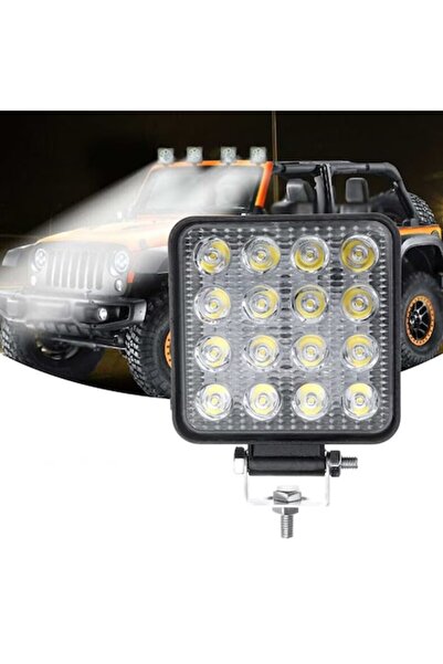 OEM Proiector LED 48W, 12V-80V, pentru tractor, camion, SUV, ATV