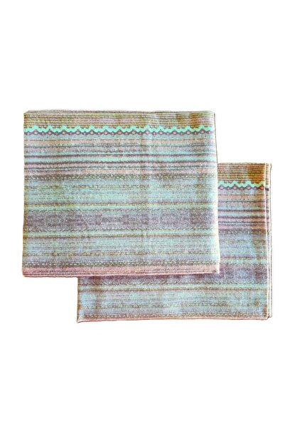 Kotonia Home Set of 4 pillowcases, 100% cotton, fine color, multicolor, 50x80 cm, 11