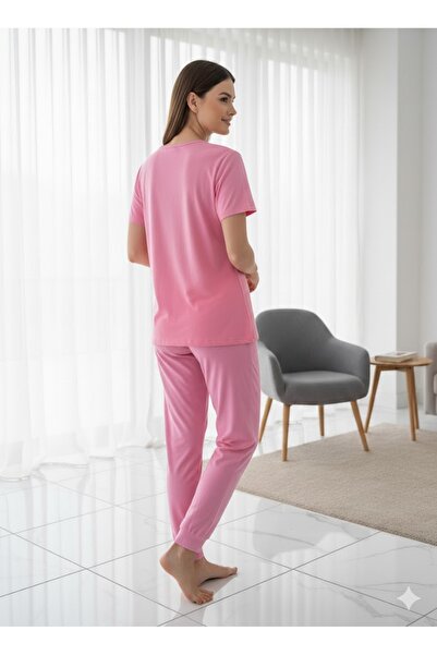 FAMES PİJAMA Women's Summer Pajama Set