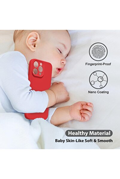 Flippy Husa Protectie Matte TPU, Flippy, pentru Realme C55, Protectie Camera, Antisoc, Antizgariere, Rosu