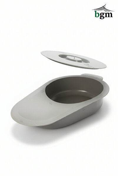 bgm Plastik Sürgü Kapaklı Hasta Sürgüsü Yaşlı veya Yatan Hastalar İçin Tuvalet Kabı