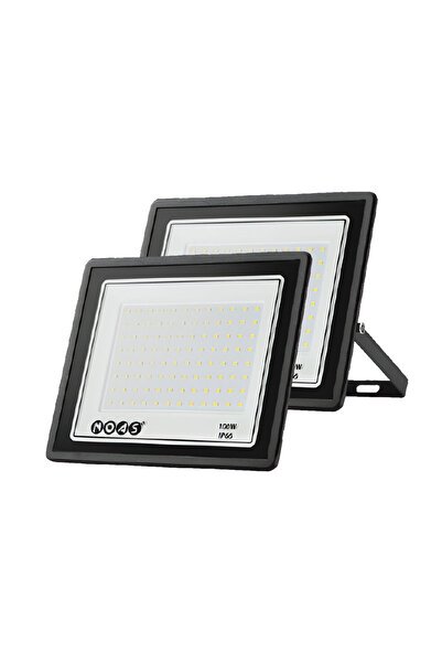 Noas 100 W 2 Adet LED Projektör 8000 Lm IP66 Beyaz - 6500K