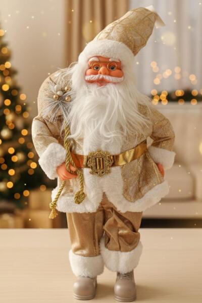 Sole Christmas Ornament Santa Claus Figurine Large Size 45cm – Decorative Ornament and Gift Figurine