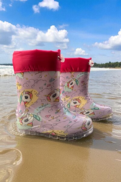 ALTUNTAŞ Κοριτσίστικες αδιάβροχες μπότες με εσωτερική επένδυση και ανθεκτικές...