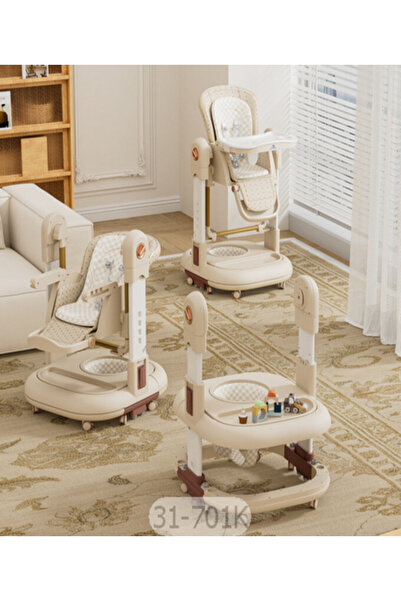 Mini Baby مشاية وطاولة طعام وكرسي هزاز للطفل 3 في 1