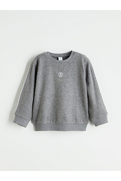 LC Waikiki Printed Girl's Sweatshirt