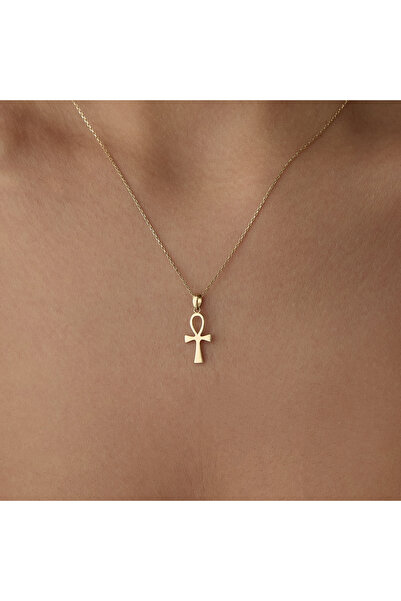 Cherry by Özkonak Antik Mısır Nil Anahtarı Kolye