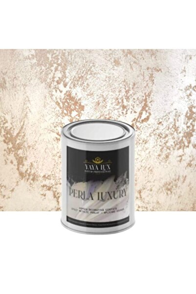 YaYa Color Vopsea decorativa de Lux, Perla Luxury cu Fulgi Perlati, Cafea cu ...