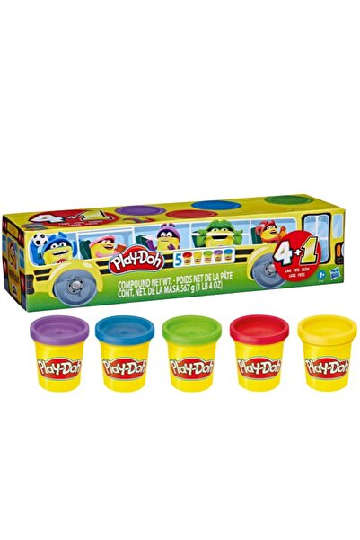 Play Doh مجموعة صلصال بلاي دوه للعودة إلى المدرسة - عبوة من 5 قطع