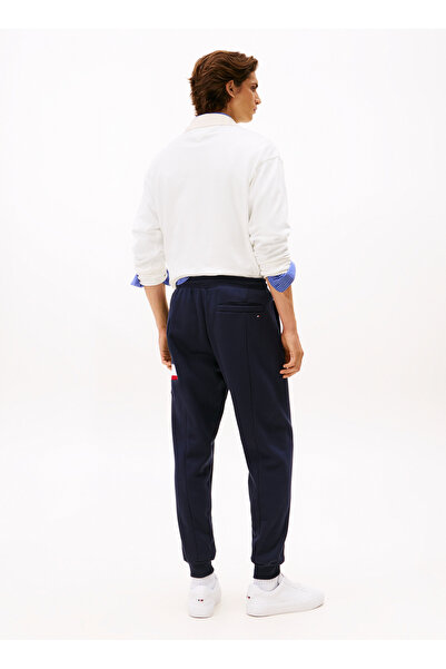 Tommy Hilfiger Normal Bel Normal Mavi Erkek Eşofman Altı MW0MW40416DW5_RWB INSERT SWEATPANTS