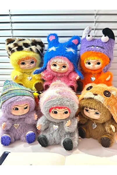 Generic Shopular Genuine wakuku Fuzzy Trendy Fun Party Series Blind Box Cute wakuku Action Figure