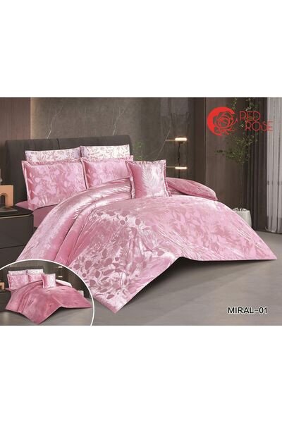Moon Miral velvet jacquard winter fur mattress - 7 pieces for two people